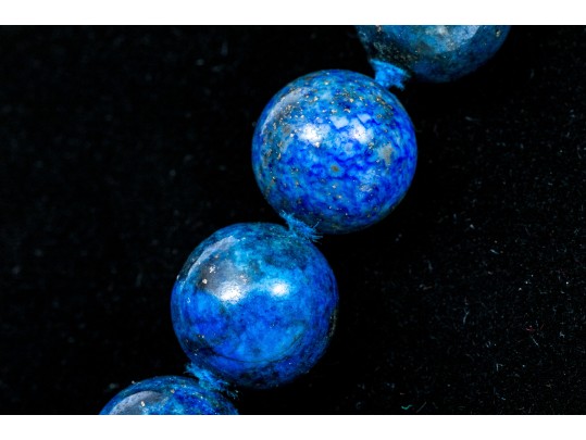 Two Striking Beaded And Ornate Stone Necklaces