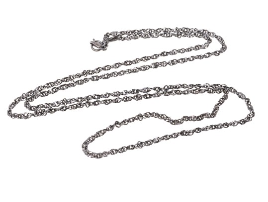 14K Black Gold Chain Necklace