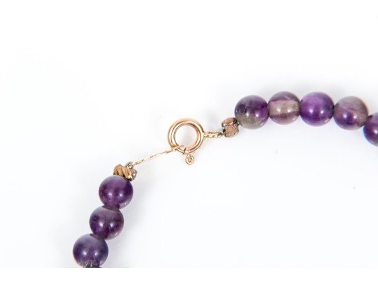 Lot Of Three Beaded Or Cultured Pearl Jewelry Pieces, Including Stud Earrings