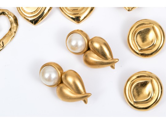 Colorful Fashion Clip Earrings And Watches