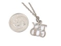 Tiffany & Co. Sterling 'Try God' Pendant On Chain