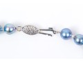 14K White Gold And Blue-Grey Cultured Freshwater Pearl Necklace
