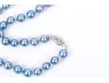 14K White Gold And Blue-Grey Cultured Freshwater Pearl Necklace