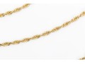Classic 14K Twist Link Chain Necklace