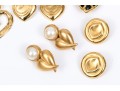 Colorful Fashion Clip Earrings And Watches
