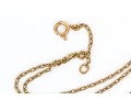 14k Yellow Gold Handsome Knot Necklace, With Chain