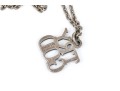 Tiffany & Co. Sterling 'Try God' Pendant On Chain
