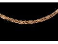 14K Woven Peruvian Ankle Bracelet