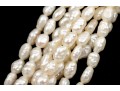 Handsome Cultured Freshwater Pearl Torsade Necklace With 14k Clasp