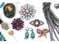 Assorted Lot Of Costume Jewelry Pieces