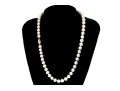 Handsome Strand Of Cultured 7mm To 7.75mm Freshwater Pearls, 14k Clasp