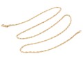 Classic 14K Twist Link Chain Necklace