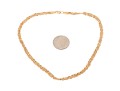 14K Woven Peruvian Ankle Bracelet