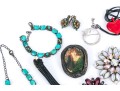 Assorted Lot Of Costume Jewelry Pieces