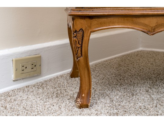 Louis XVI Style Marquetry Women's Secretary Writing Desk