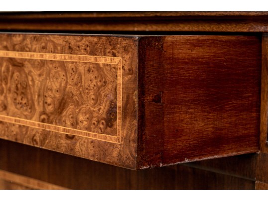 Antique French Marbletop Marble And Bronze Hutch $6,000 Retail