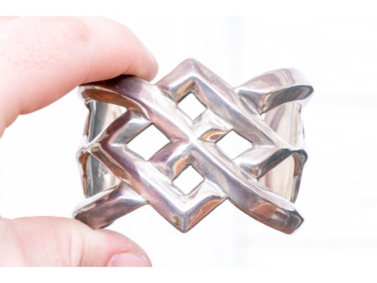 Mexican Sterling Cuff Bracelet