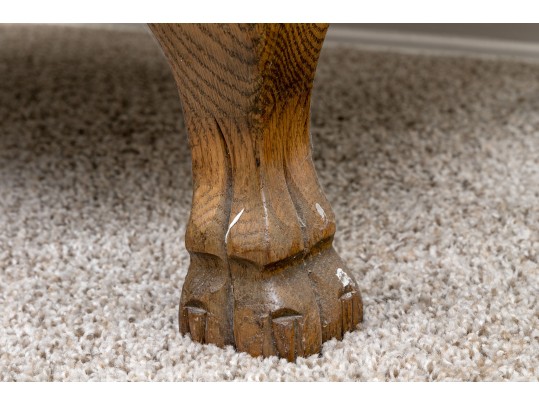 Vintage Tiger Oak Washstand 