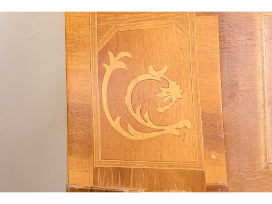 Louis XVI Style Marquetry Women's Secretary Writing Desk