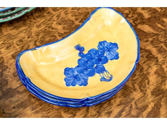 Solimene Hand Painted Italian  Plates
