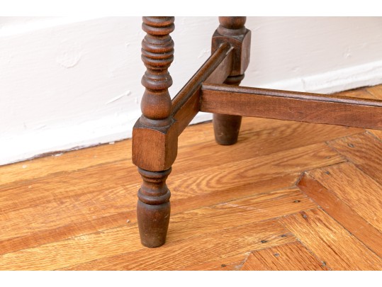 Antique Cigar Copper Lined Humidor Stand