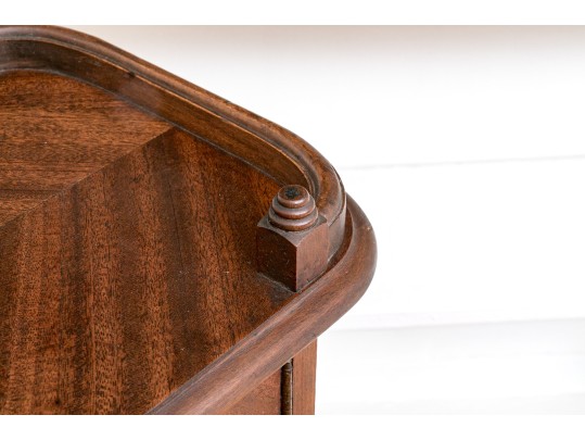 Antique Cigar Copper Lined Humidor Stand