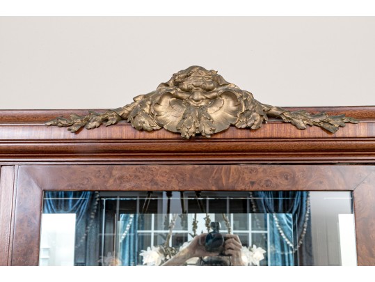 Antique French Marbletop Marble And Bronze Hutch $6,000 Retail