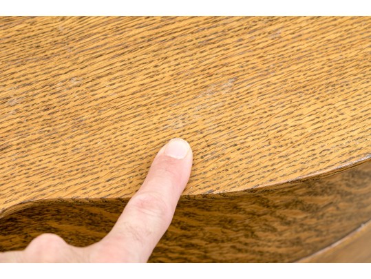 Vintage Tiger Oak Washstand 