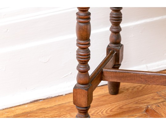 Antique Cigar Copper Lined Humidor Stand