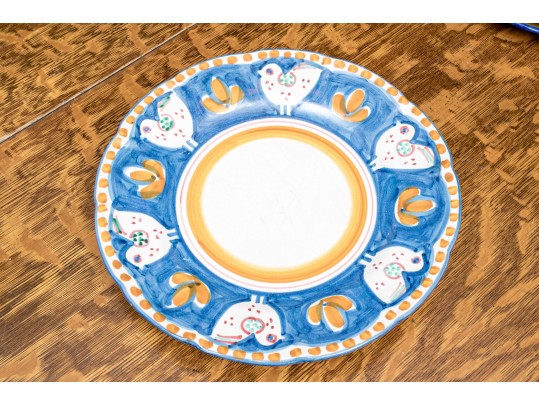 Solimene Hand Painted Italian  Plates