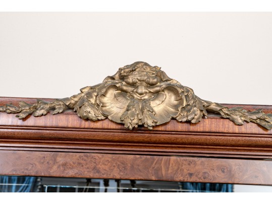 Antique French Marbletop Marble And Bronze Hutch $6,000 Retail