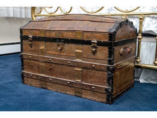 Vintage Steamer Chest