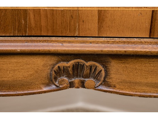 Louis XVI Style Marquetry Women's Secretary Writing Desk