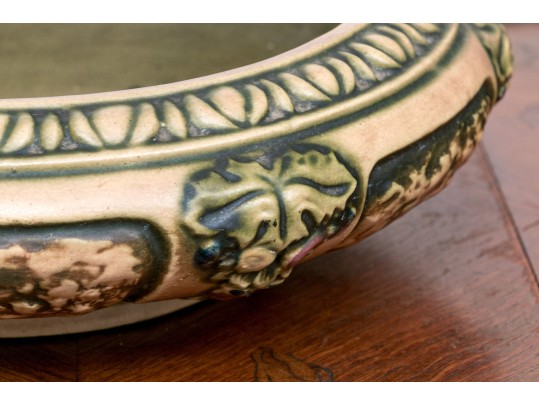 Roseville Style Florentine Pottery Bowl