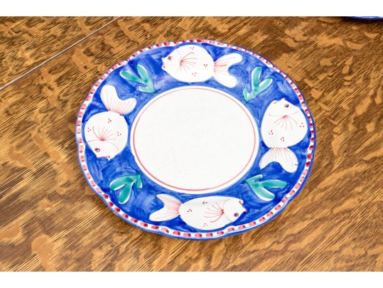 Solimene Hand Painted Italian  Plates