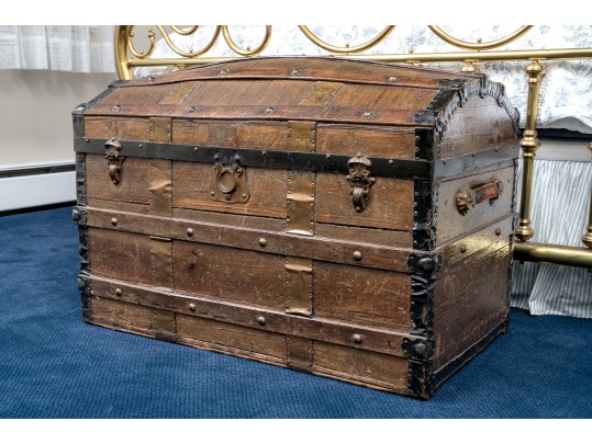Vintage Steamer Chest