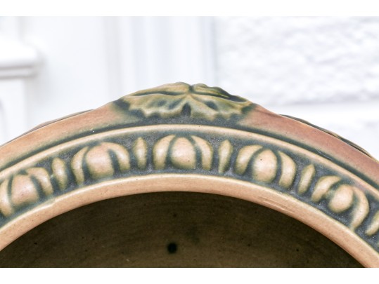 Roseville Style Florentine Pottery Bowl