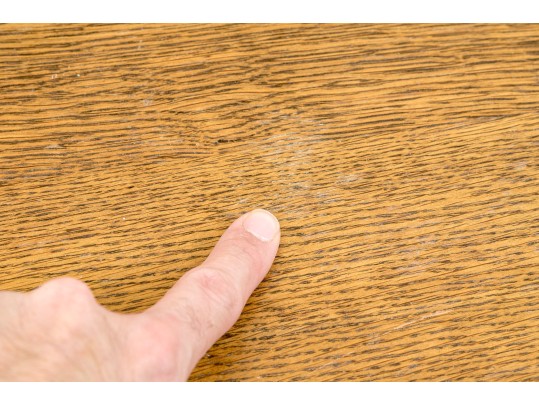 Vintage Tiger Oak Washstand 