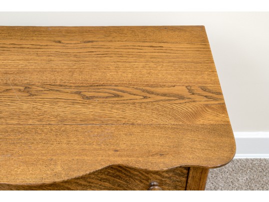 Vintage Tiger Oak Washstand 