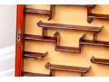 Chinese Wooden Wall Vitrine