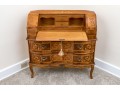 Louis XVI Style Marquetry Women's Secretary Writing Desk