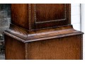 Vintage English Made Diminutive Oak Cased Grandmother Clock