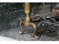 Vintage Brass Fireplace Set