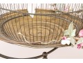 1950's Or Earlier Hendrix Dome Shaped Birdcage With Original Holder