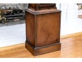 Vintage English Made Diminutive Oak Cased Grandmother Clock