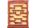 Chinese Wooden Wall Vitrine