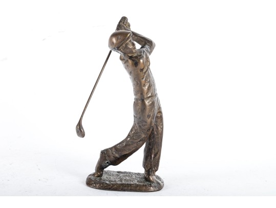 Decorative Crafts Inc. Bronze Golf Figures