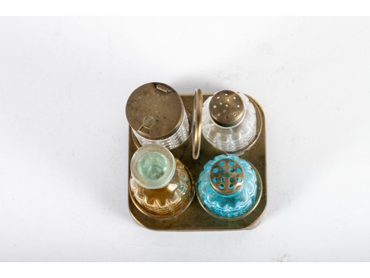 Colorful Depression Glass Cruets