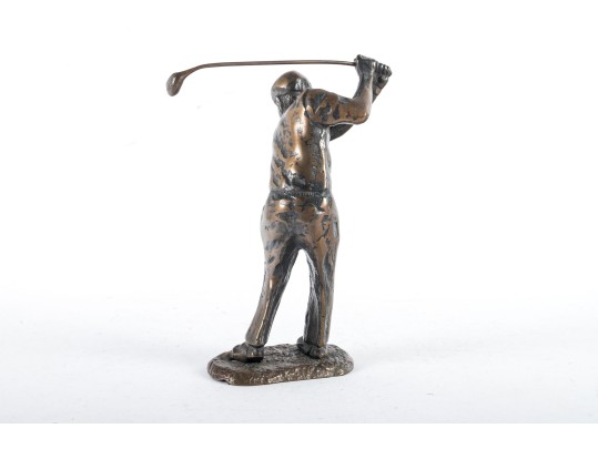 Decorative Crafts Inc. Bronze Golf Figures