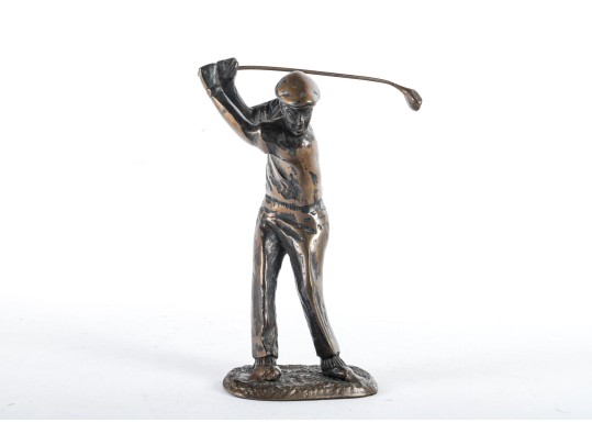 Decorative Crafts Inc. Bronze Golf Figures